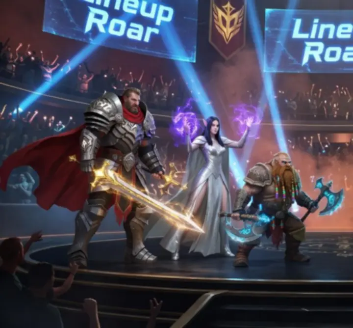 Tournament highlights from Lineup Roar competitive fantasy battles